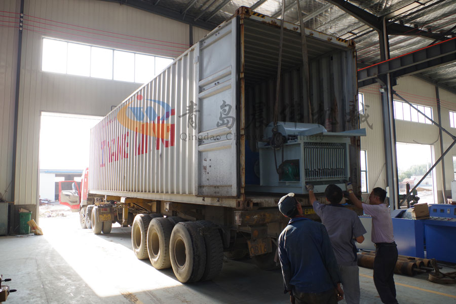 无胶棉生产线发货