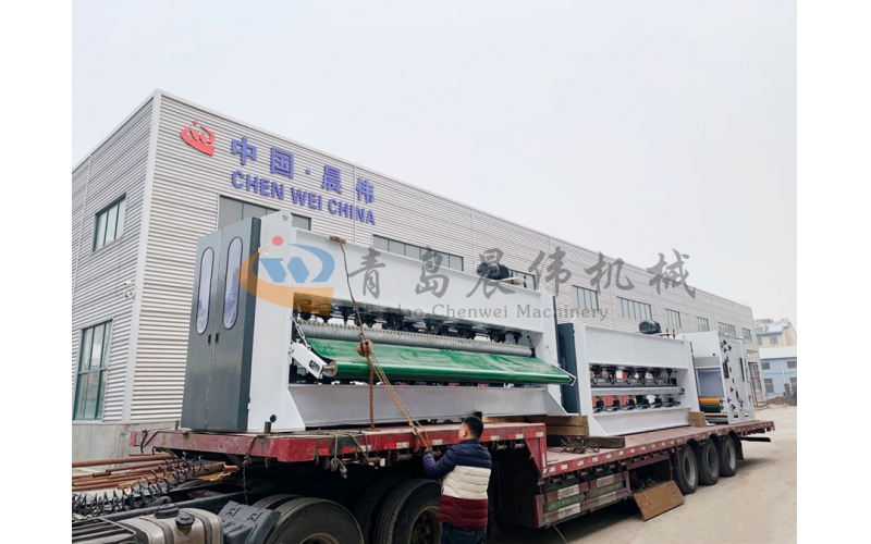 大棚毛毡设备发往山东寿光